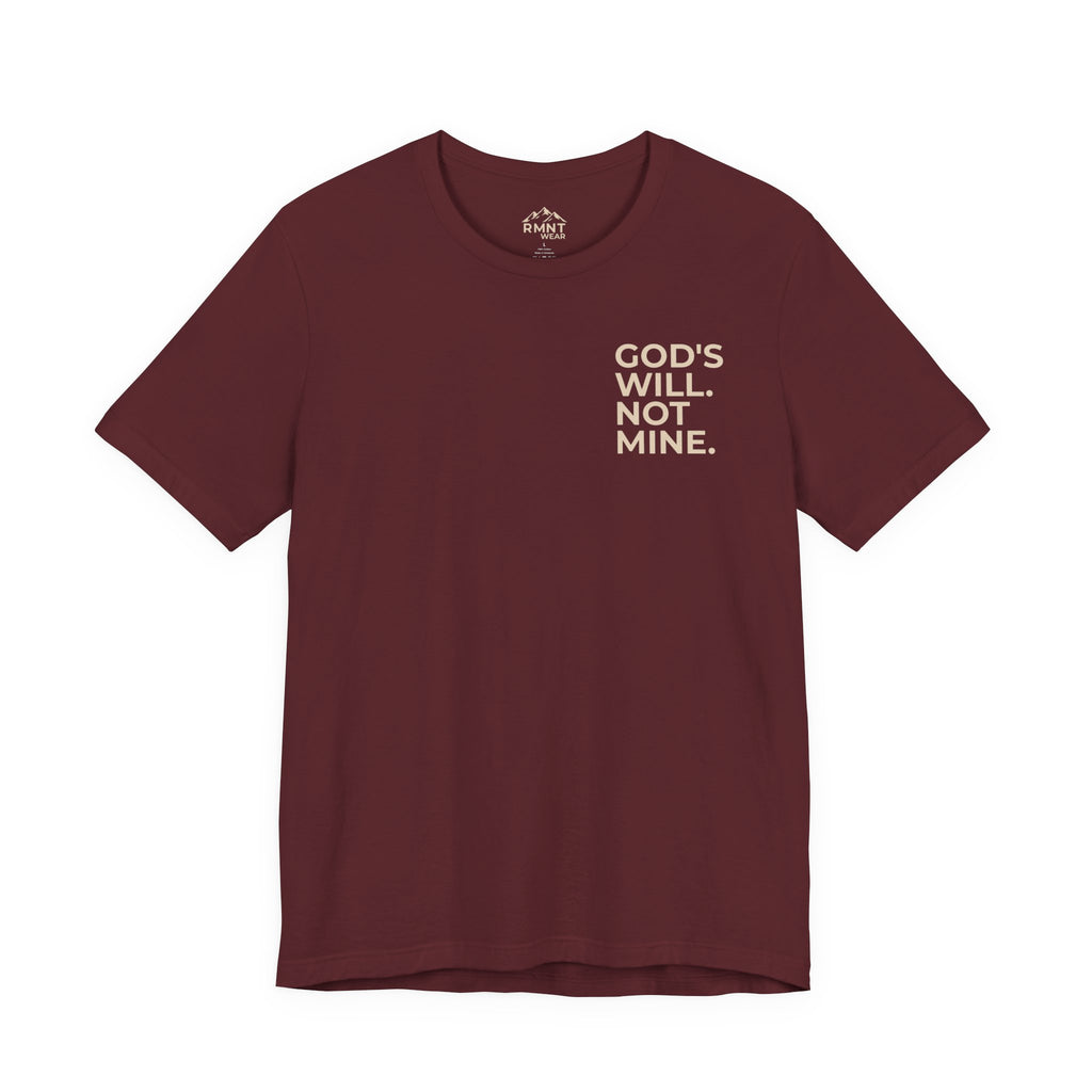 RMNT WEAR God's Will Tee